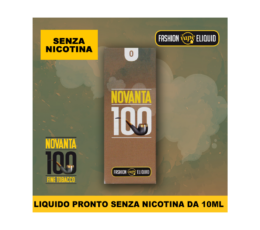 Novantacento Fine Tobacco Liquido Pronto 0mg 10ml