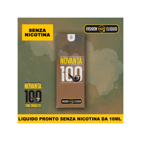 Novantacento Fine Tobacco Liquido Pronto 0mg 10ml